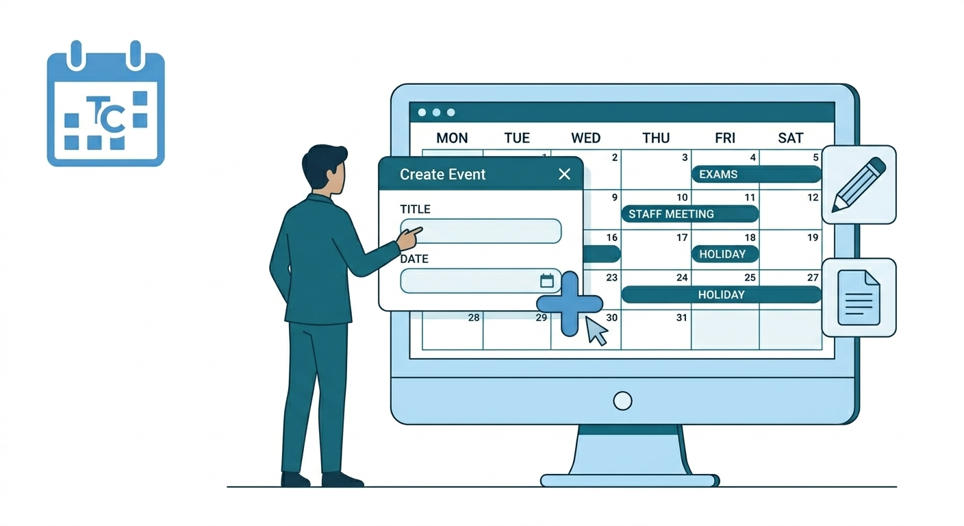 Creating a New Event in Almanac