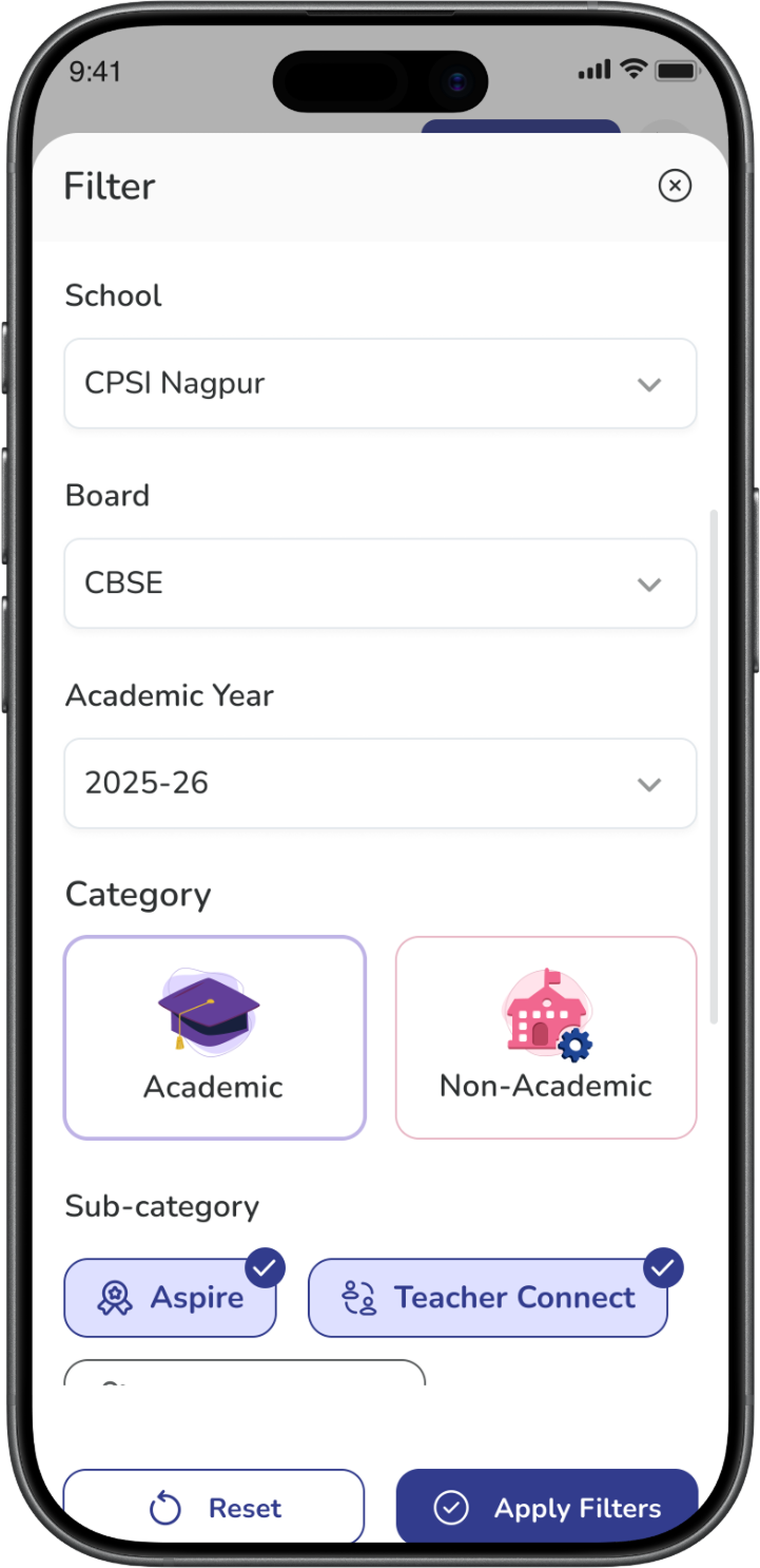 Filter and search tickets in Parent Connect – Argus Support Hub